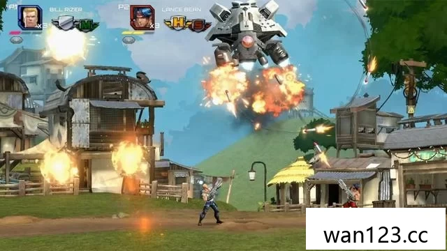  魂斗罗：加鲁加行动 中文[P] NS switch游戏 百度网盘下载