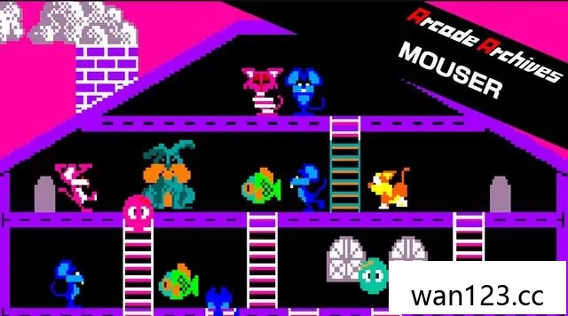  街机博物馆：捉鼠（Arcade Archives: Mouser）[P] NS switch游戏 百度网盘下载
