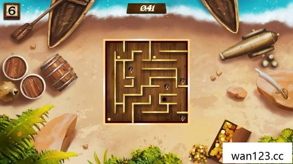  海盗宝藏：迷宫岛 Pirate Treasure: Island of Mazes NS switch游戏 百度网盘下载