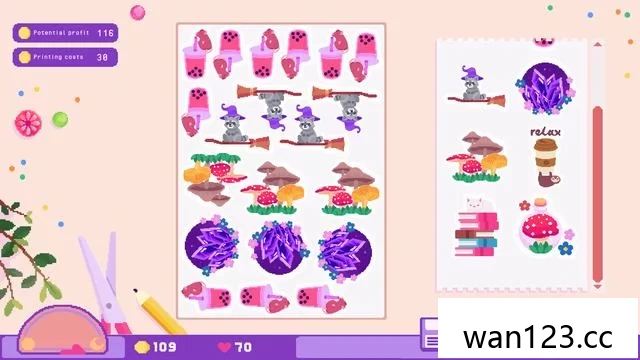  小小贴纸铺（Sticky Business）中文[P] NS switch游戏 百度网盘下载