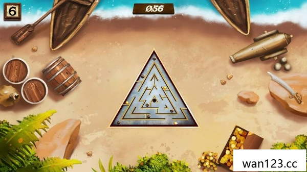  海盗宝藏：迷宫岛 Pirate Treasure: Island of Mazes NS switch游戏 百度网盘下载