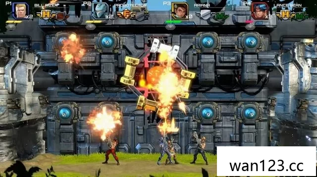  魂斗罗：加鲁加行动 中文[P] NS switch游戏 百度网盘下载