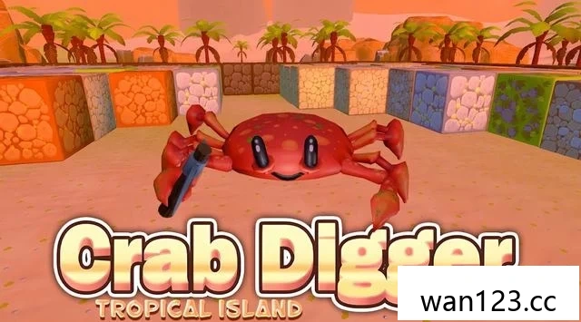  螃蟹挖掘者：热带海岛（Crab Digger）[P] NS switch游戏 百度网盘下载
