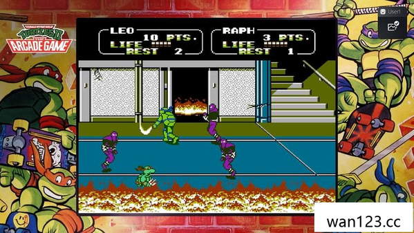 忍者神龟：哇卡绑卡合集 COWABUNGA COLLECTION NS switch游戏 百度网盘下载