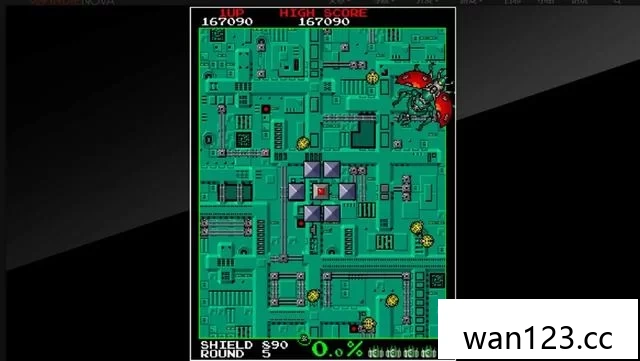  街机博物馆：异形天蚕变（Arcade Archives: Volfied）[P] NS switch游戏 百度网盘下载