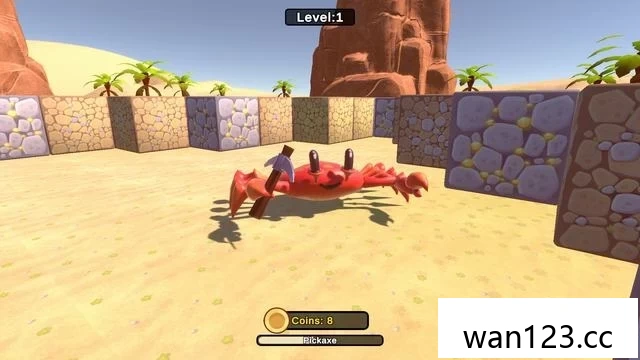  螃蟹挖掘者：热带海岛（Crab Digger）[P] NS switch游戏 百度网盘下载