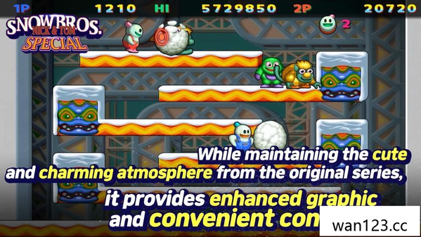  雪人兄弟特别版 Snow Bros Special NS switch游戏 百度网盘下载