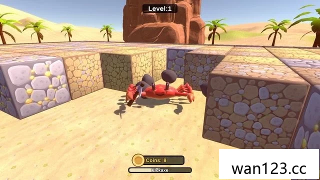  螃蟹挖掘者：热带海岛（Crab Digger）[P] NS switch游戏 百度网盘下载