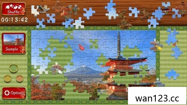  动画拼图：日本风景收藏 Animated Jigsaws: Beautiful Japanese Scenery 中文[P] NS switch游戏 百度网盘下载