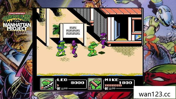  忍者神龟：哇卡绑卡合集 COWABUNGA COLLECTION NS switch游戏 百度网盘下载