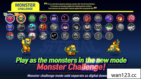  雪人兄弟特别版 Snow Bros Special NS switch游戏 百度网盘下载