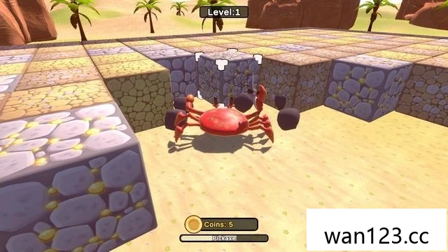  螃蟹挖掘者：热带海岛（Crab Digger）[P] NS switch游戏 百度网盘下载