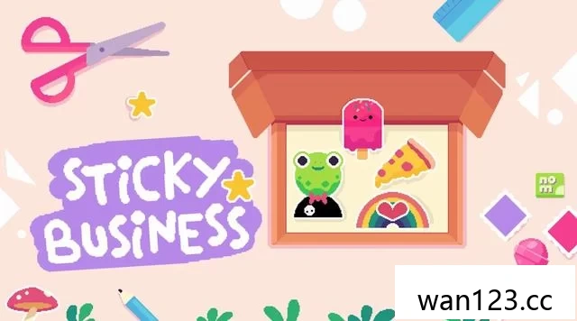  小小贴纸铺（Sticky Business）中文[P] NS switch游戏 百度网盘下载