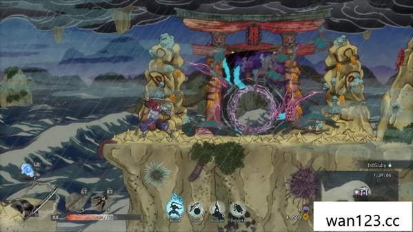  月风魔传：不朽之月 GetsuFumaDen: Undying Moon NS switch游戏 百度网盘下载